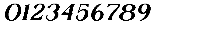 Trickstar Bold Italic Font OTHER CHARS