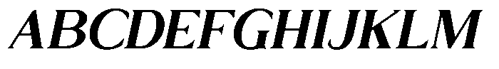 Trickstar Bold Italic Font UPPERCASE