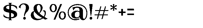Trickstar Bold Font OTHER CHARS