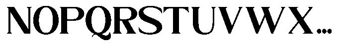 Trickstar Bold Font UPPERCASE