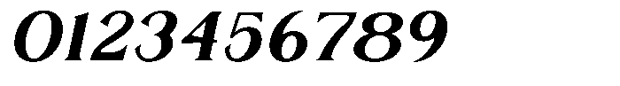 Trickstar Extra Bold Italic Font OTHER CHARS