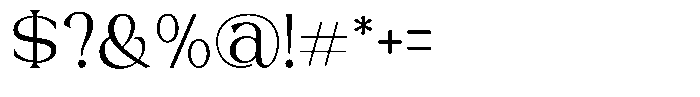 Trickstar Extra Light Font OTHER CHARS