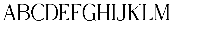 Trickstar Extra Light Font UPPERCASE