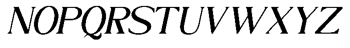 Trickstar Italic Font UPPERCASE
