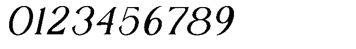 Trickstar Light Italic Font OTHER CHARS