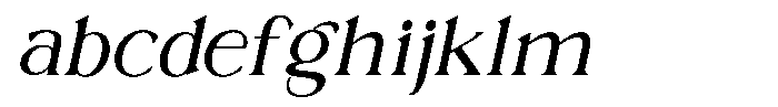 Trickstar Light Italic FONT