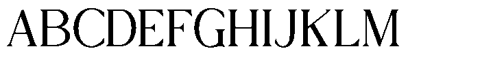 Trickstar Light Font UPPERCASE
