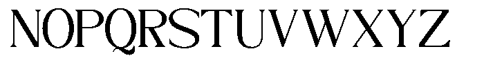 Trickstar Light Font UPPERCASE