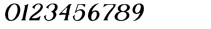 Trickstar Medium Italic Font OTHER CHARS
