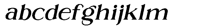 Trickstar Medium Italic FONT