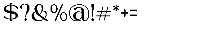 Trickstar Regular Font OTHER CHARS