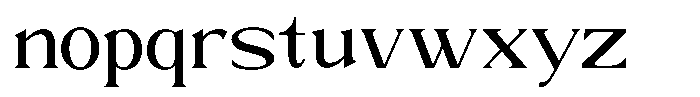 Trickstar Regular Font LOWERCASE