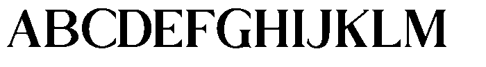 Trickstar Semi Bold Font UPPERCASE