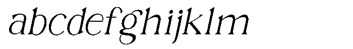 Trickstar Thin Italic FONT