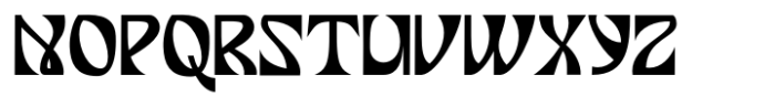 Tricky Avenue Regular Font LOWERCASE