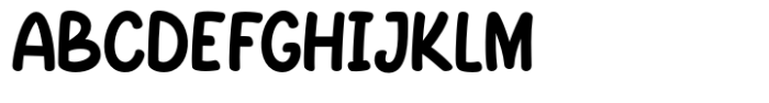 Tricky Break Font UPPERCASE
