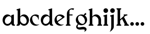 Trige Regular FONT