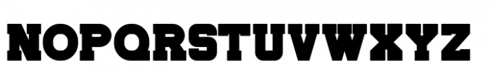 Trigger Bold Font UPPERCASE