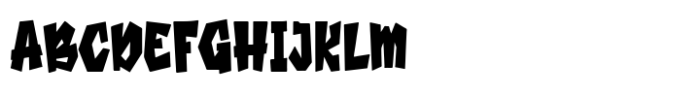 Trigger Graffiti Regular Font UPPERCASE