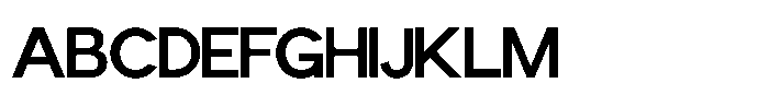 Trigue Sans Font UPPERCASE