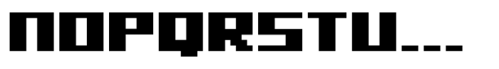 Triker Font LOWERCASE