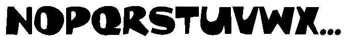Trimen Drawing Regular Font UPPERCASE