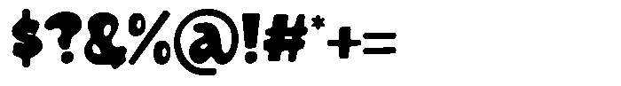 Trimen Drawing Round Font OTHER CHARS