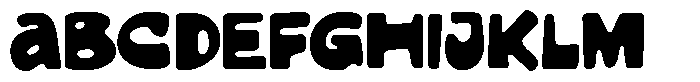 Trimen Drawing Round Font UPPERCASE