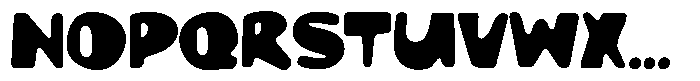Trimen Drawing Round Font UPPERCASE