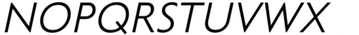Trinidad Neue Regular Oblique Font UPPERCASE