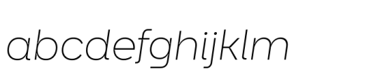Trinket Thin Italic FONT