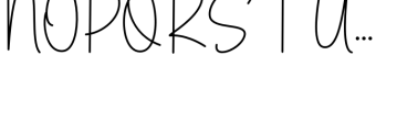 Trio smoothie Script Font UPPERCASE