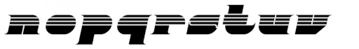 Triron Italic Font LOWERCASE