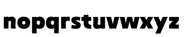 Trism Black Font LOWERCASE