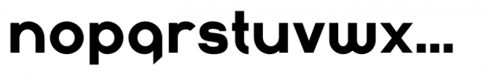 Tristero Bold Font LOWERCASE