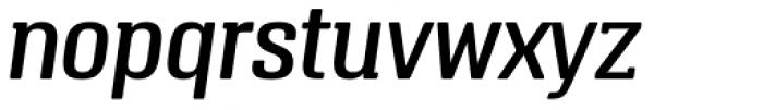 Triump Italic Font LOWERCASE