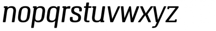 Triump Light Italic Font LOWERCASE