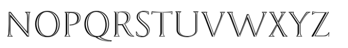 Triumphalis Titling Font LOWERCASE