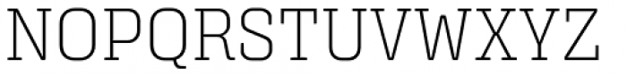 Triunfo Light Narrow Font UPPERCASE