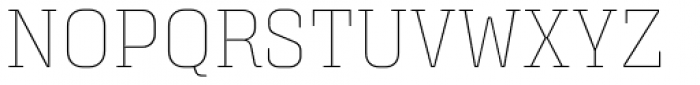 Triunfo Thin Narrow Font UPPERCASE
