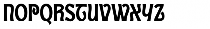Trivenia Regular Font UPPERCASE