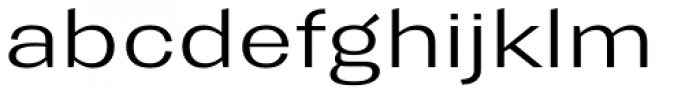 Trivia Gothic E2 SemiExpanded Light Font LOWERCASE