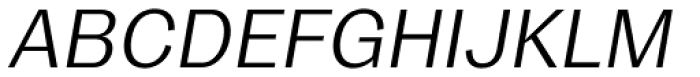 Trivia Gothic R2 Light Italic Font UPPERCASE