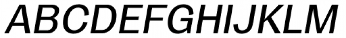 Trivia Gothic R3 Italic Font UPPERCASE