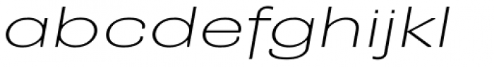 Trivia Grotesk X1 Italic Font LOWERCASE
