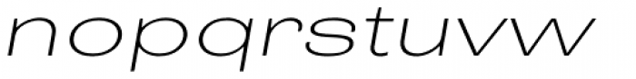 Trivia Grotesk X1 Italic Font LOWERCASE