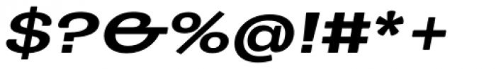 Trivia Grotesk X2 Bold Italic Font OTHER CHARS