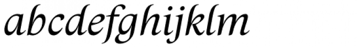 Trivia Humanist Italic Font LOWERCASE