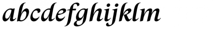Trivia Humanist Medium Italic Font LOWERCASE