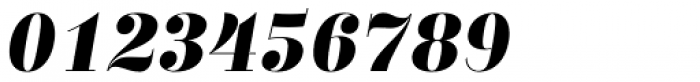 Trivia Serif Black Italic Font OTHER CHARS